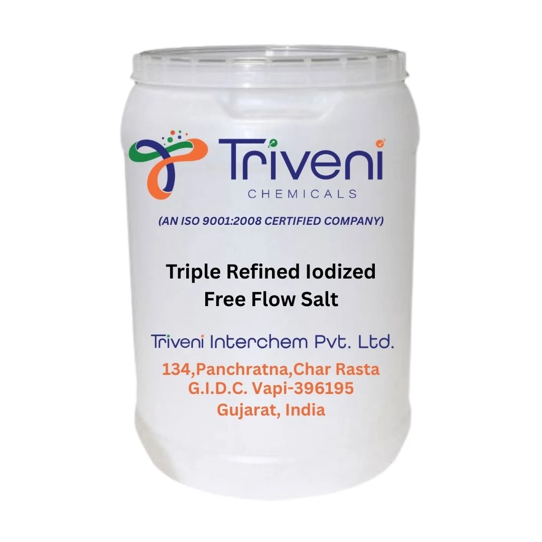 Triple Refined Iodized Free Flow Salt